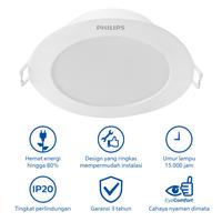 Gambar [PROMO] Lampu Philips Radiantline Downlight DL190B  D100 7W 65K Putih dari Philips Lighting Indonesia Kota Administrasi Jakarta Utara 4 Tokopedia