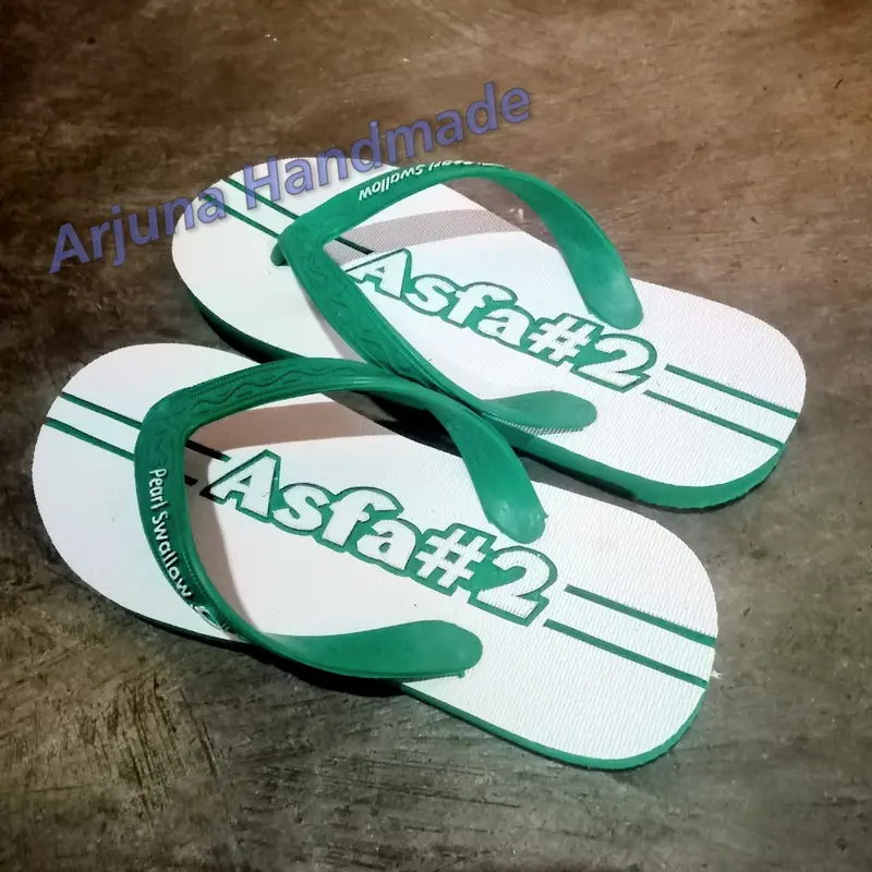 sandal jepit ukir swallow custom nama bisa pesen sesuai keinginan 0