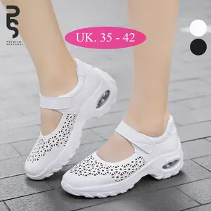 Sepatu Hak Dansa Latin/ Line Dance Motif Bunga