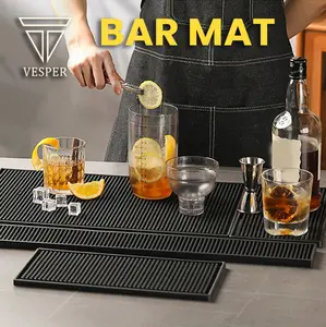 bar mat bartender rubber anti slip / tatakan gelas / alas meja dapur