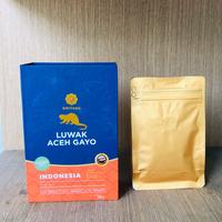 Gambar Kopi Luwak Aceh Gayo Premium Omiyago / Biji Kopi Luwak Wild / Luwak Liar Bean 100GR dari Omiyago Kota Administrasi Jakarta Barat 4 Tokopedia