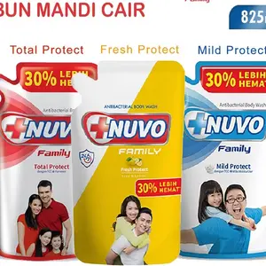 Sabun Mandi Body Wash Nuvo Cair 800 ml