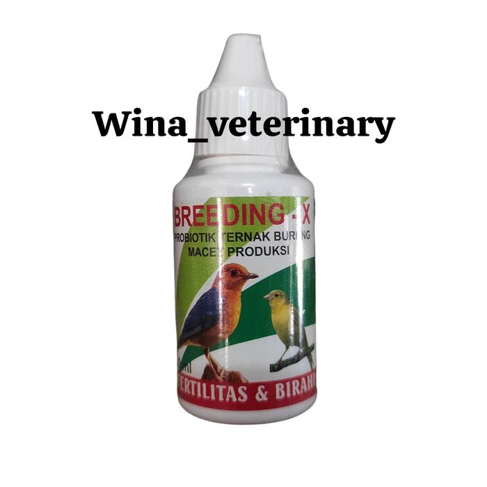 Gambar BREEDING-X 30 ml  - Meningkatkan Birahi dan Fertilitas Burung dari Wina Pet and Poultry Kota Semarang Tokopedia