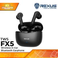 Gambar REXUS EARPHONE TWS FX5 ANC Bluetooth - Gaming Earphone dari Techno Computer Bali Kota Denpasar 1 Tokopedia
