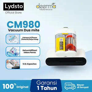 Deerma CM980 13Kpa Anti-dust Mites Double Dust Cup UV Vacuum Cleaner Visual Mite Removal Instrument