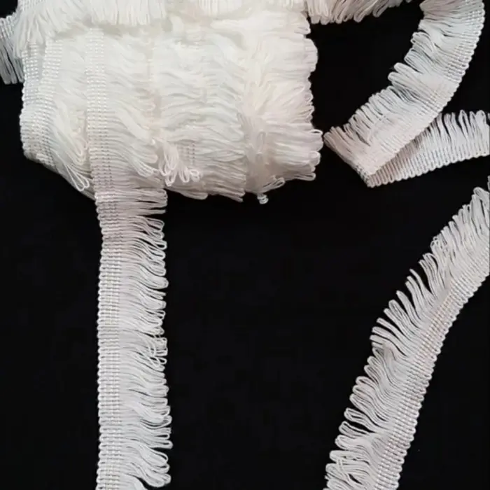 Gambar renda rumbai# bw # 2,5cm#harga per pcs(18m) dari Manelfa Renda Kota Tangerang 2 Tokopedia