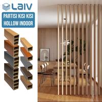Gambar LAIV Partisi Hollow Indoor PVC Sekat Ruangan WPC Wood Tiang Kisi-Kisi Partisi Plafon Pembatas 290cm - LHI50-1 dari LAIV Official Store Kota Administrasi Jakarta Barat 1 Tokopedia