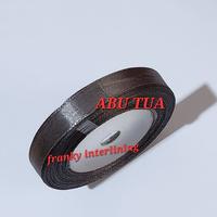 Gambar Pita Satin Polos Taiwan Lebar 1/2" ( 1,3cm ) Harga Per Roll  isi 18meter dari Mulia Garment & Acc Kota Administrasi Jakarta Barat 2 Tokopedia