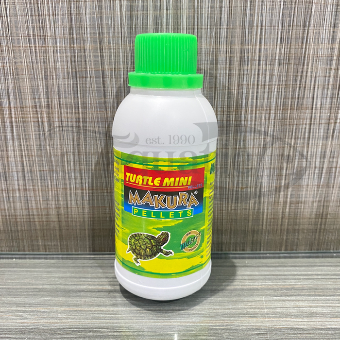 Gambar MAKURA PELLETS TURTLE MINI 120 GRAM PAKAN KURA-KURA dari ADRAQUATIC Kota Bandung Tokopedia