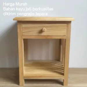 nakas/meja jati dispenser laci 1