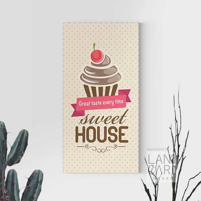 Gambar dekorasi dinding poster dekorasi toko kue Cakes cake dekor dinding - Sweet House dari LANCARI Kota Administrasi Jakarta Pusat 5 Tokopedia