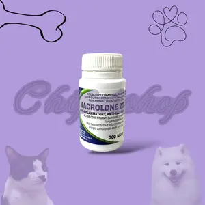 Macrolone 20 Obat Rematik / Anti Radang & Alergi Anjing Kucing PER TABLET