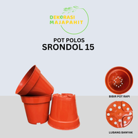 Gambar Pot Tinggi Srondol 15 Putih Hitam Merah BataTerracota Terracotta dari Dander Fast Kab. Bekasi 3 Tokopedia