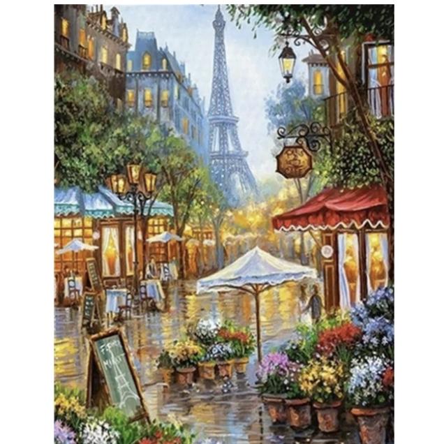 Home Decor Canvas Paint By Number Kit Digital Oil Painting - Shop ...