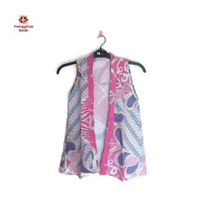 ROMPI BATIK OUTER ANAK VEST ANAK OUTER BATIK ANAK-ANAK KATUN 7 TAHUN FORMAN NON FORMAL PESTA WEDDING BASIC