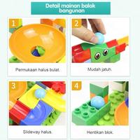 Gambar Mainan Anak Balok Susun Block Brick Marble Race Run Kelereng 168 pcs dari Sumo Baby Kota Administrasi Jakarta Barat 3 Tokopedia