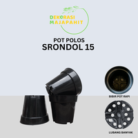 Gambar Pot Tinggi Srondol 15 Putih Hitam Merah BataTerracota Terracotta dari Dander Fast Kab. Bekasi 5 Tokopedia