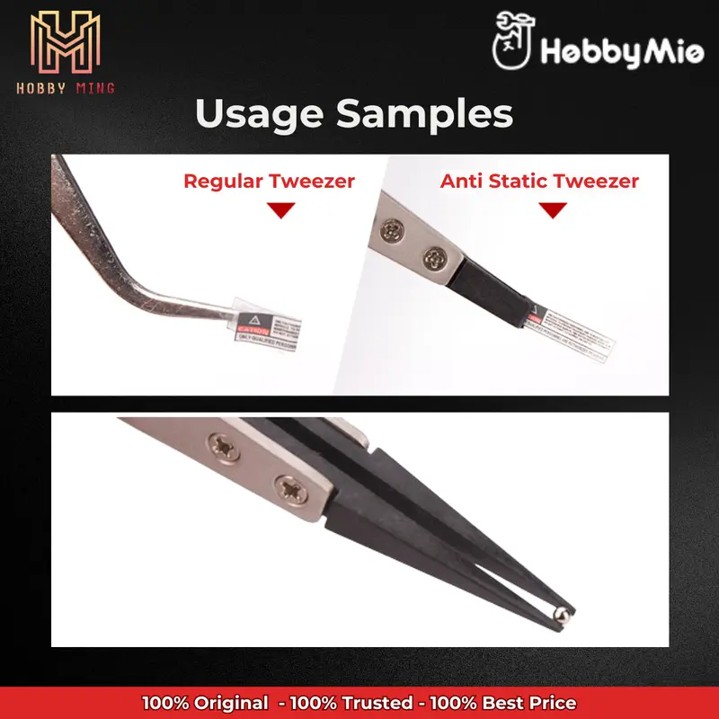 HOBBY MIO Anti Static Tweezer / Pinset Gundam 3