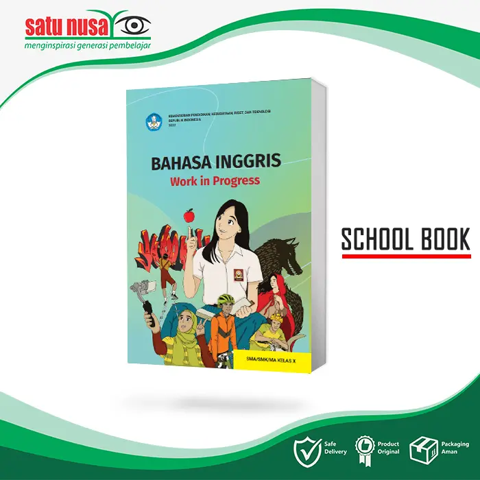 Buku Bahasa Inggris: Work in Progress untuk SMA/SMK/MA Kelas X - Buku Kemdikbud