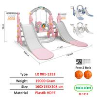 Gambar Mainan Prosotan Seluncuran Ayunan 5in1 Anak Perosotan Ganda Playground Anak 001-M1313 - M1301 BIRU 3in1 dari Calary Toys Kota Surabaya 2 Tokopedia