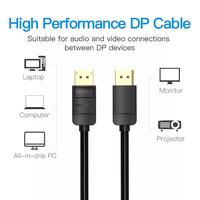 Gambar Vention HAC Kabel DisplayPort Male to Display Port (DP) Male - 1.5M dari Starcomp Solo Kab. Banyumas 5 Tokopedia