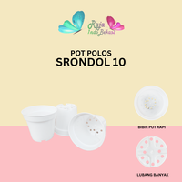 Gambar POT BUNGA 10cm PUTIH Pot Tanaman Hias Grosir Murah Plastik Pot 10 cm dari Raja Indo Bekasi Kab. Bekasi 3 Tokopedia