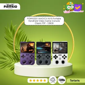 POWKIDDY MAGICX XU10 Portable Handheld Video Game Console Classic PSP - 128GB