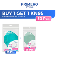 Gambar Primero Buy 1 Get 1 - Masker KN95 5Ply Skyblue - 1 bundle isi 25pcs dari PRIMERO STORE OFFICIAL Kota Tangerang 1 Tokopedia