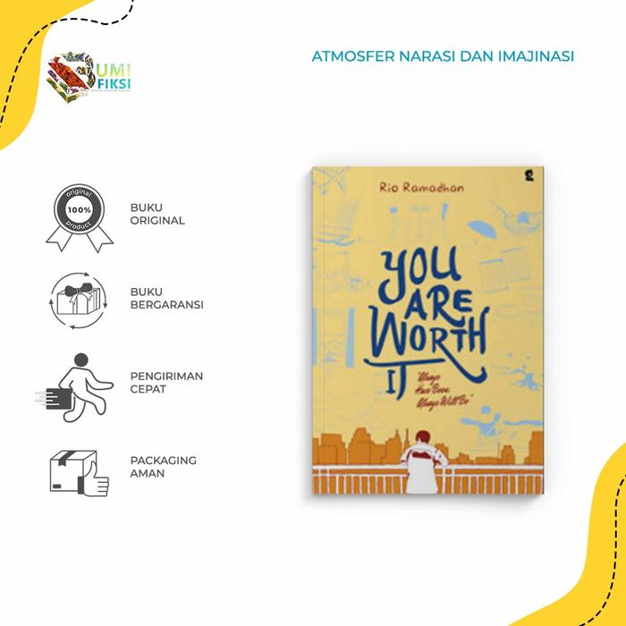 Gambar Buku Self Improvement You Are Worth It Gradien Bumi Fiksi dari bumifiksijakarta Jakarta Selatan Tokopedia
