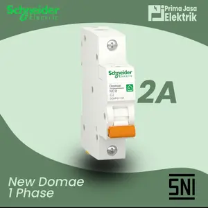 MCB SCHNEIDER NEW 1 PHASE 2A 4A 6A 10A 16A 20A 25A 32A 40A 50A 63A