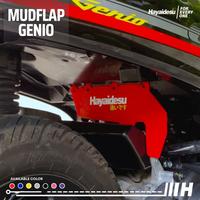 Gambar Hayaidesu GENIO Premium Mud Flap Penahan Lumpur Aksesoris Variasi - Merah dari Hayaidesu Indonesia Kab. Tangerang 3 Tokopedia