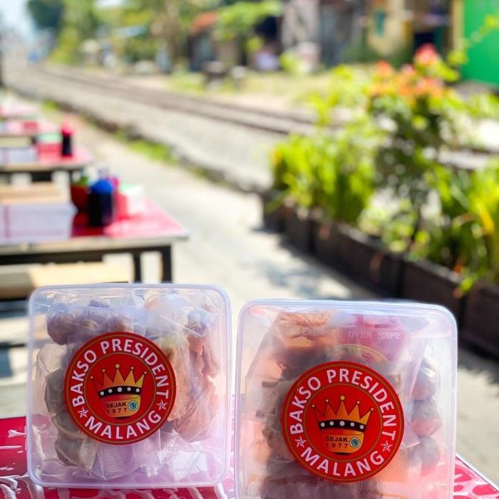 Gambar Paket bakso frozen biasa dari Bakso President Malang Kota Malang Tokopedia