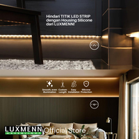 Gambar LUXMENN COB Led Strip Dotless IP33COB SMD Sillicone, DC24V, 10W/M, 10M/Roll - White, 10M dari Luxmenn Lighting LED Kota Administrasi Jakarta Utara 3 Tokopedia