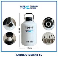 Gambar Pureair Dewar Liquid Nitrogen 6 Liter - Bubble Wrap dari Pureair Official Kota Tangerang 1 Tokopedia