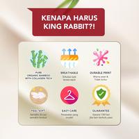 Gambar King Rabbit Bamboo Velvet Bed Cover (Only) Uk. Single 160x230 cm - Balletaria Pink, Single dari King Rabbit Sprei & Bed Cover Kota Administrasi Jakarta Utara 4 Tokopedia