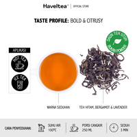 Gambar LADY GREY | Pouch | Cocodeli by Haveltea Organic | Teh Hitam Bergamot - Loose Leaf 250g dari HAVELTEA Kota Administrasi Jakarta Selatan 2 Tokopedia