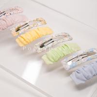 Gambar Poppypetals Miranda Hairclip Set - Jepit Poni Anak Warna Warni Rambut Wanita Korea Premium Daily Hairpin - GREEN dari poppypetalsofficialstore Kota Surabaya 3 Tokopedia