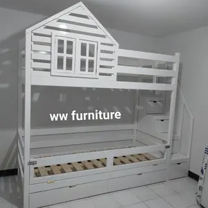tempat tidur anak tingkat size 100x200x180