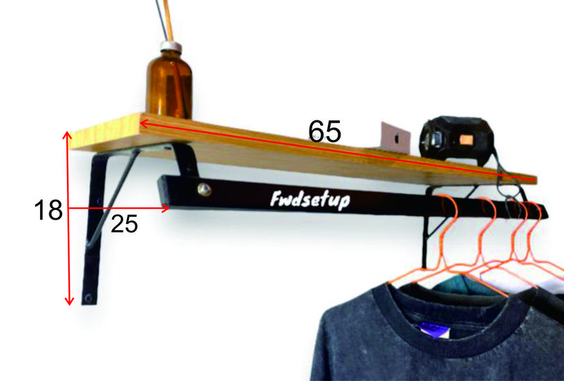 Product Introduction of RAK GANTUNGAN BAJU Ambalan Rak Dinding Serbaguna Melayang Ambalan Melayang Gantungan Baju Ambalan Melayang Gantungan Baju Nempel Dinding Ambalan Melayang Serbaguna Premiu Kuat Murah 0