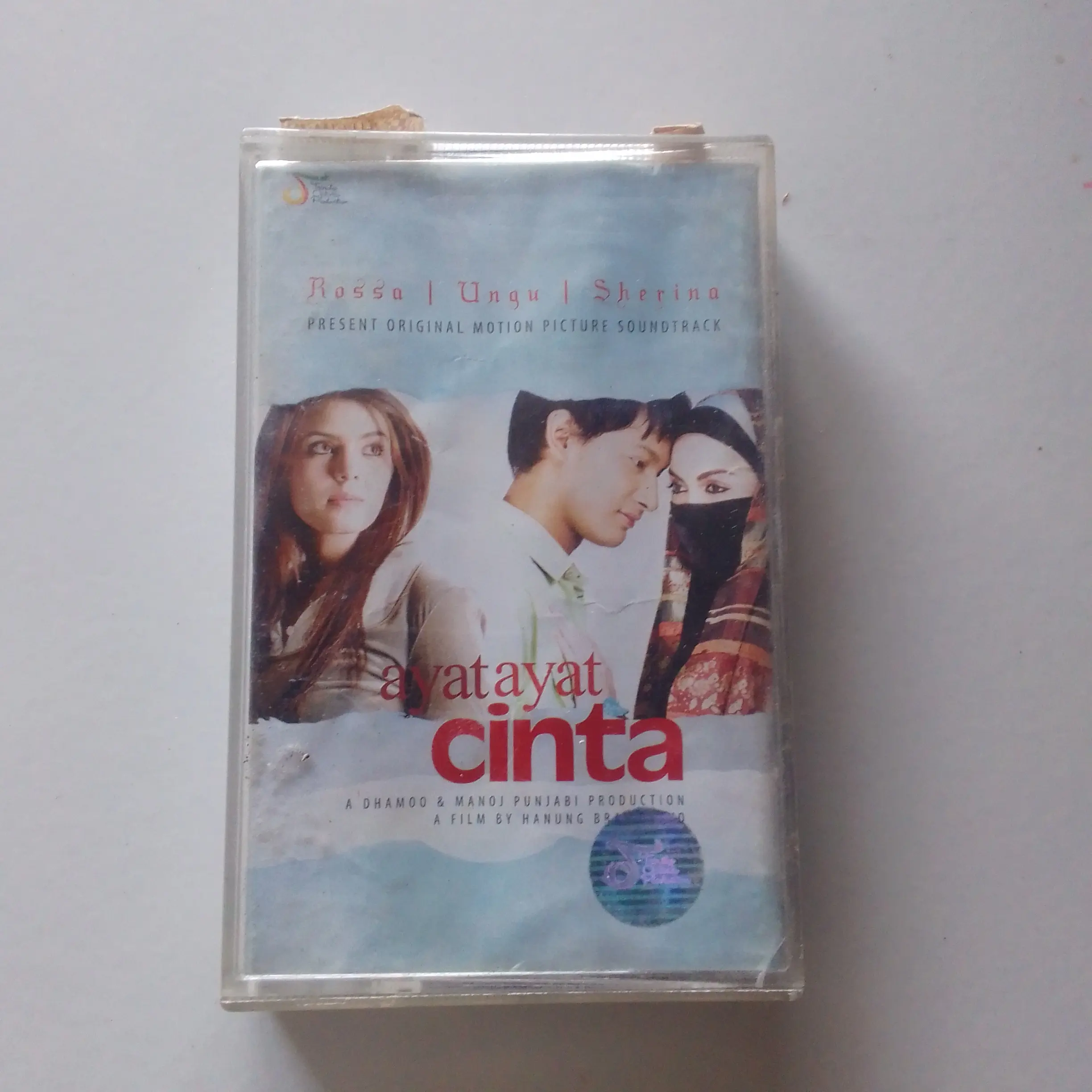 kaset pita,soundtrek lagu ayat2 cinta