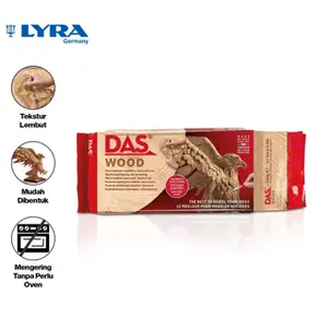 DAS Tanah Liat Modelling Materials Wood 350g