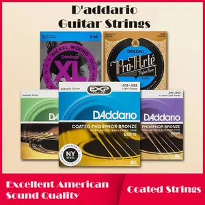 Satu Set Senar Gitar Akustik Electric Elektrik Classical Klasikal Klasik Classic Acoustic