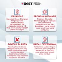 Gambar Blender TEFAL BL871 Kapasitas 2 Liter Blender Kaca dari Yamada Best Kota Administrasi Jakarta Pusat 4 Tokopedia