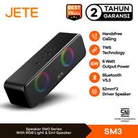 Gambar Speaker Bluetooth Portable V5.3 JETE SM3 with LED Light - Garansi 2 th dari JETE Indonesia Mall Kota Makassar 1 Tokopedia