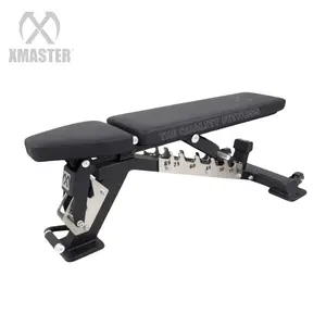 XMASTER Adjustable Bench FID Pro Fitness Gym Crossfit Bodybuilder Import
