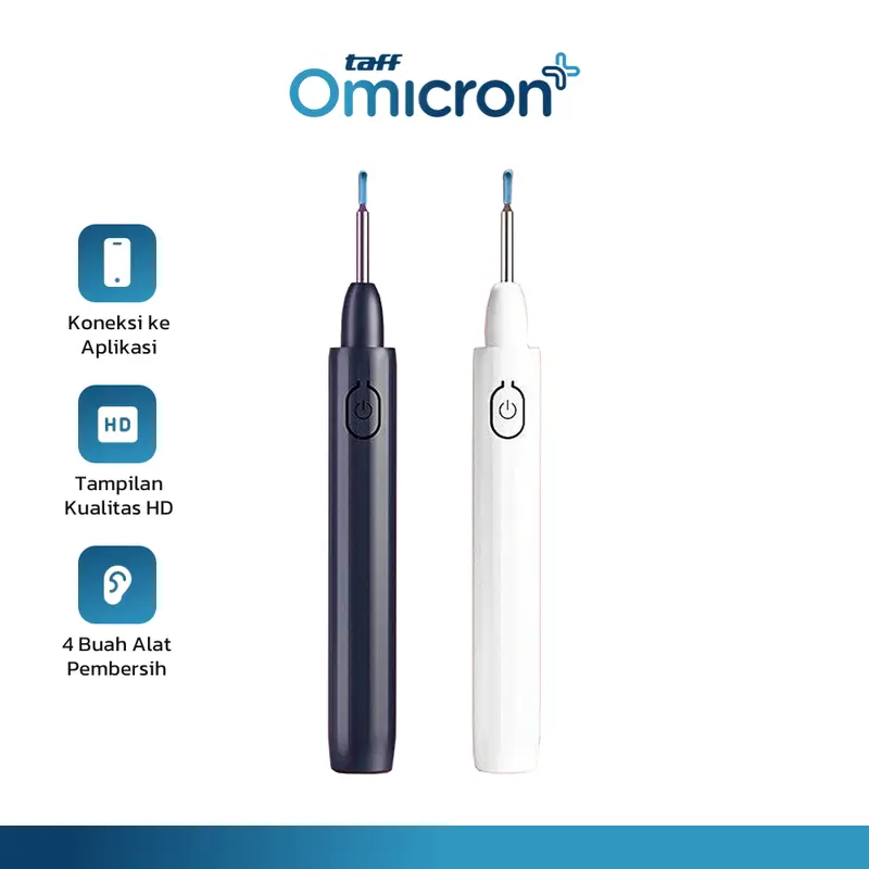 TaffOmicron Kamera Endoskopi Pembersih Telinga Endoscope Wireless Cam - RL-500 0