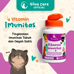 Olive Care Vitamin Kucing IMUNITAS (ECER/KAPSUL)