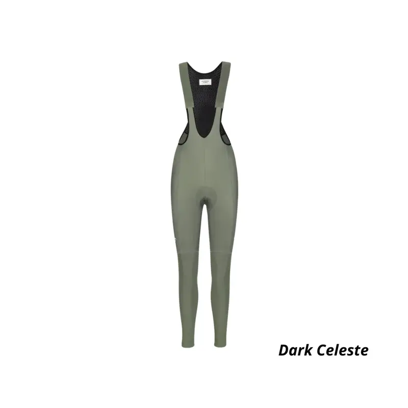 Pas Normal Studios (PNS) - Women's Essential Thermal Long Bibs (DARK CELESTE) 1
