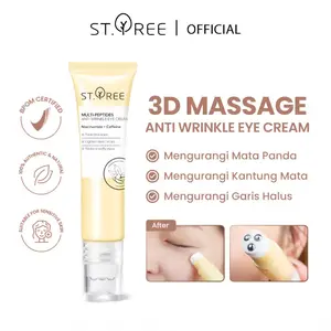 ST.TREE Eye Cream Massager Eye Serum Masker Mata Panda Mengurangi Garis Halus Dan Kantong Mata 15g