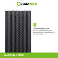 Gambar CASING GAMEMAX EDGE - Mini Tower mATX Case Tempered Glass (Free 1x RGB Fan) dari Techno Computer Bali Kota Denpasar 4 Tokopedia